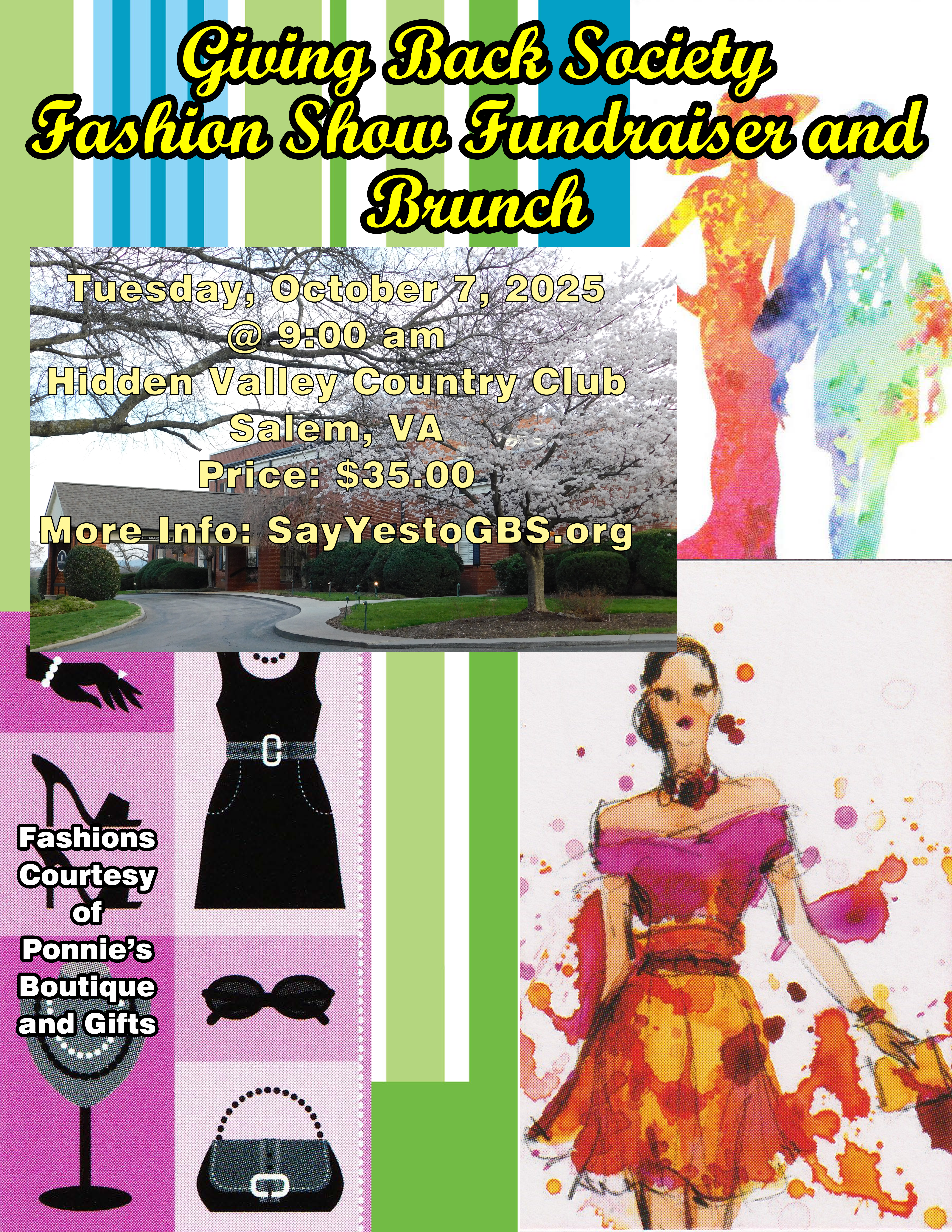 fashion show flyer